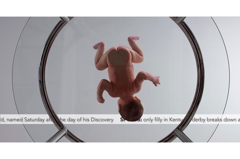 Camille Henrot "Play Your Part" Exhibition National Gallery of Victoria Telephone Sculptures 'Grosse Fatigue' Film 'The Pale Fox' Installation