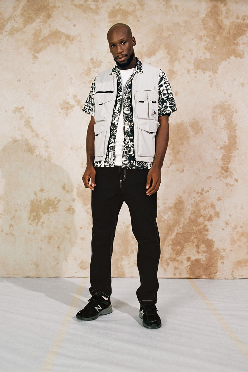 carhartt wip spring summer 2020 ss20 lookbook collection images photographer thibault grever danish dj courtesy curator tabitha thorlu bangura vic crezee musician oko jacket single knee pant detroit jacket