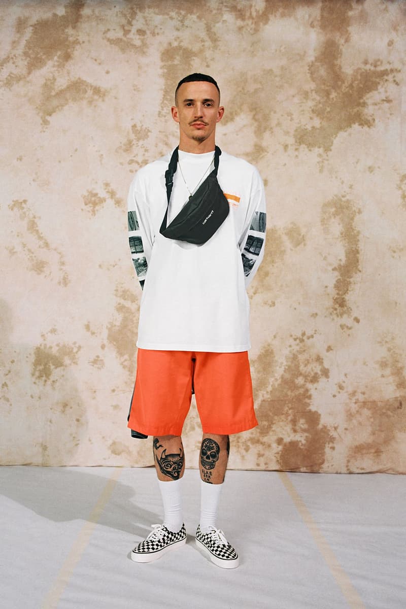 carhartt wip spring summer 2020 ss20 lookbook collection images photographer thibault grever danish dj courtesy curator tabitha thorlu bangura vic crezee musician oko jacket single knee pant detroit jacket