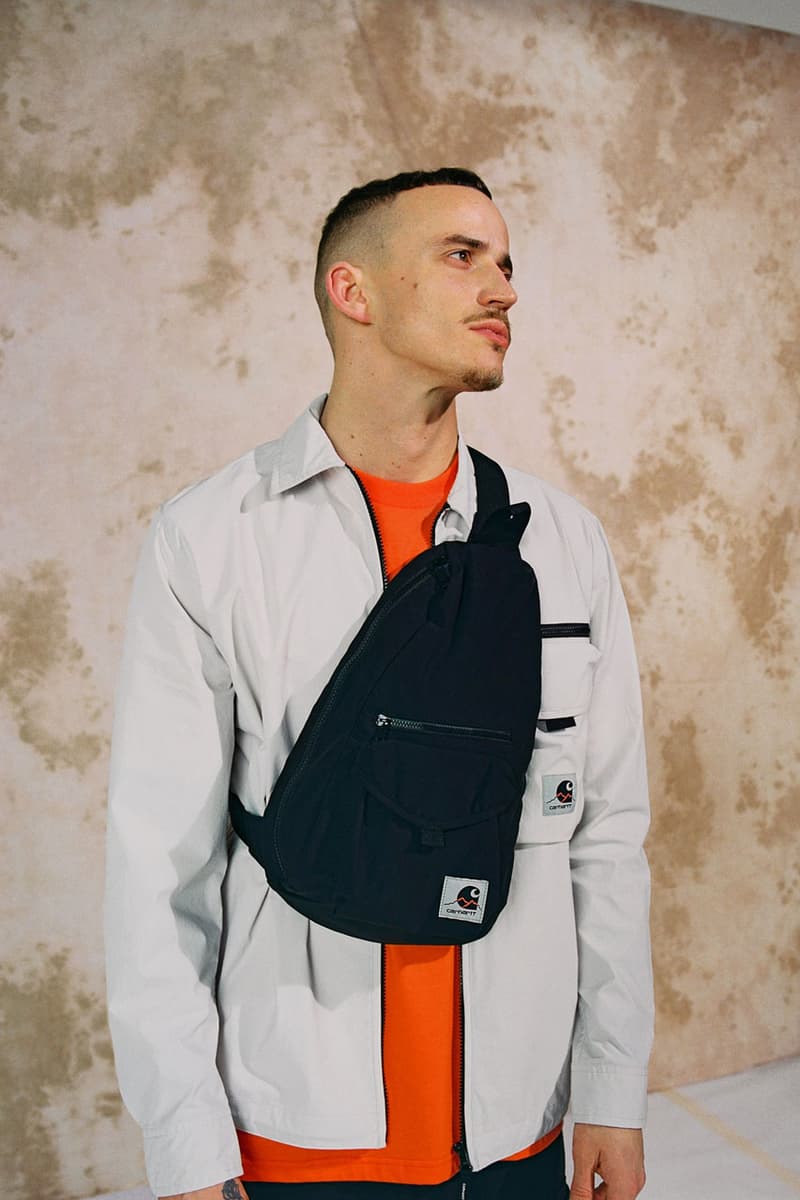 carhartt wip spring summer 2020 ss20 lookbook collection images photographer thibault grever danish dj courtesy curator tabitha thorlu bangura vic crezee musician oko jacket single knee pant detroit jacket