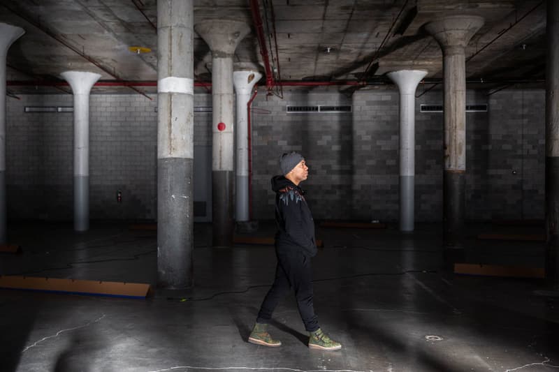 Carl Craig "Party/Afterparty" Dia:Beacon Exhibit Sound Installation Pillars Basement