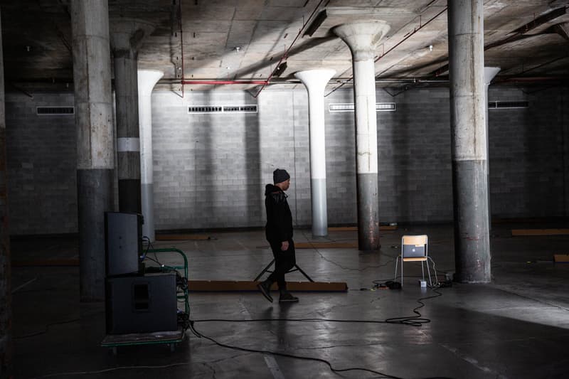 Carl Craig "Party/Afterparty" Dia:Beacon Exhibit Sound Installation Pillars Basement