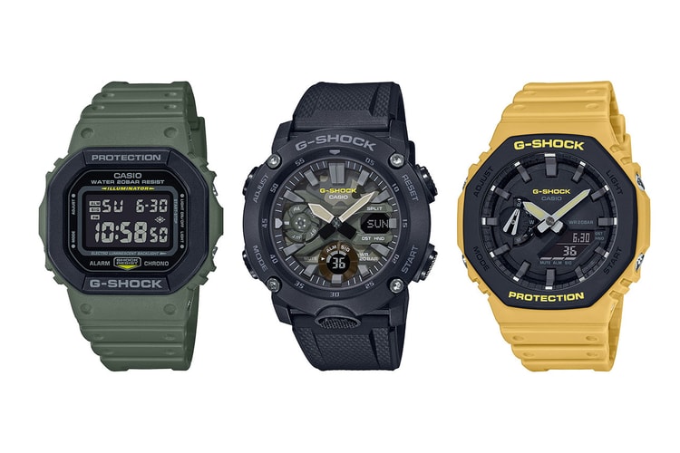 G-SHOCK Toughens up DW-5600 and GA-2000 Models With "Utility" Colorways