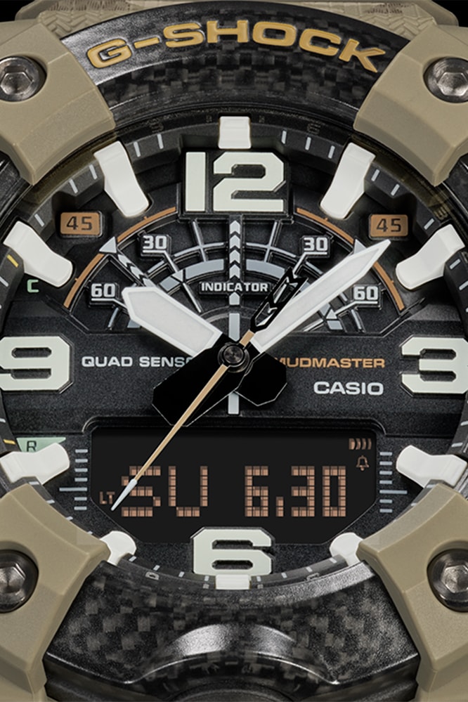 Casio G-SHOCK x The British Army Mudmaster watches rugged survival carbon accessories outdoors 