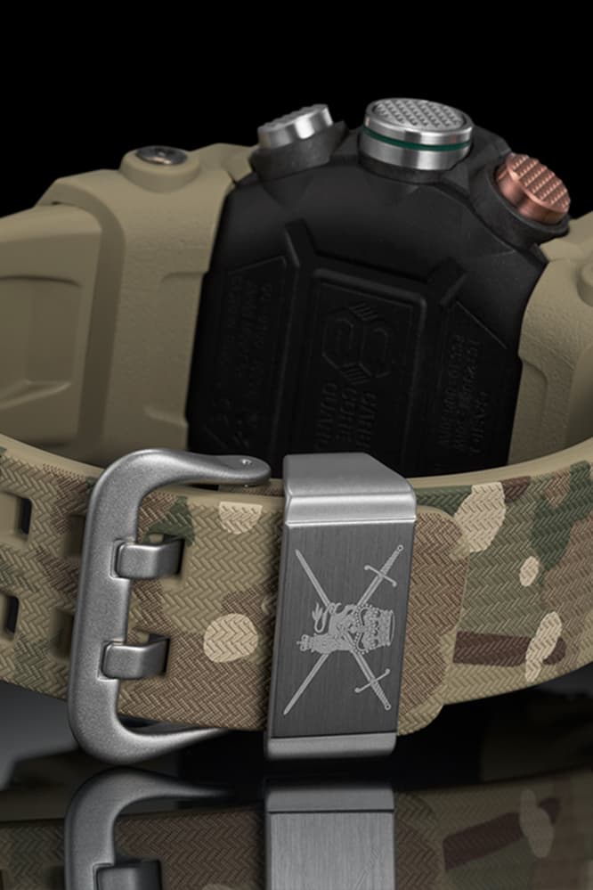 Casio G-SHOCK x The British Army Mudmaster watches rugged survival carbon accessories outdoors 