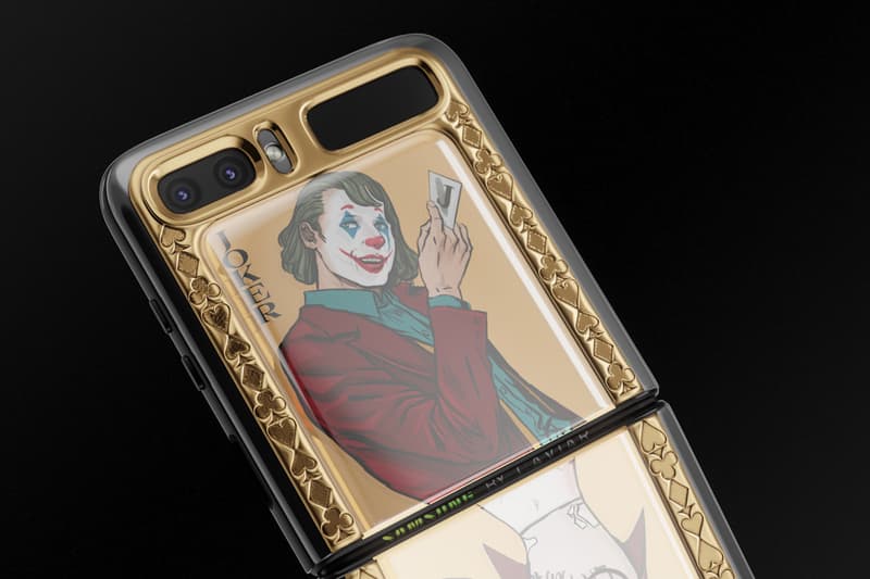 Caviar Golden Joker Samsung Galaxy Z Flip Harley Quinn