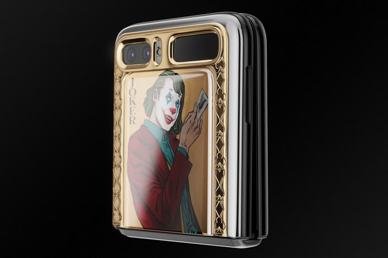 Caviar Golden Joker Samsung Galaxy Z Flip Harley Quinn