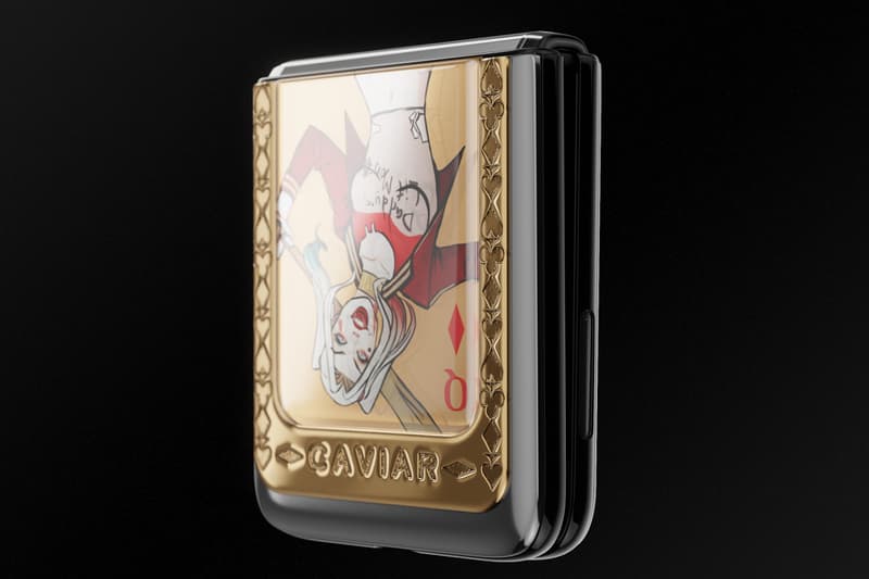 Caviar Golden Joker Samsung Galaxy Z Flip Harley Quinn