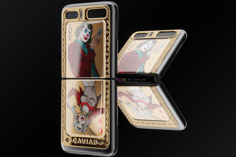 Caviar Golden Joker Samsung Galaxy Z Flip Harley Quinn
