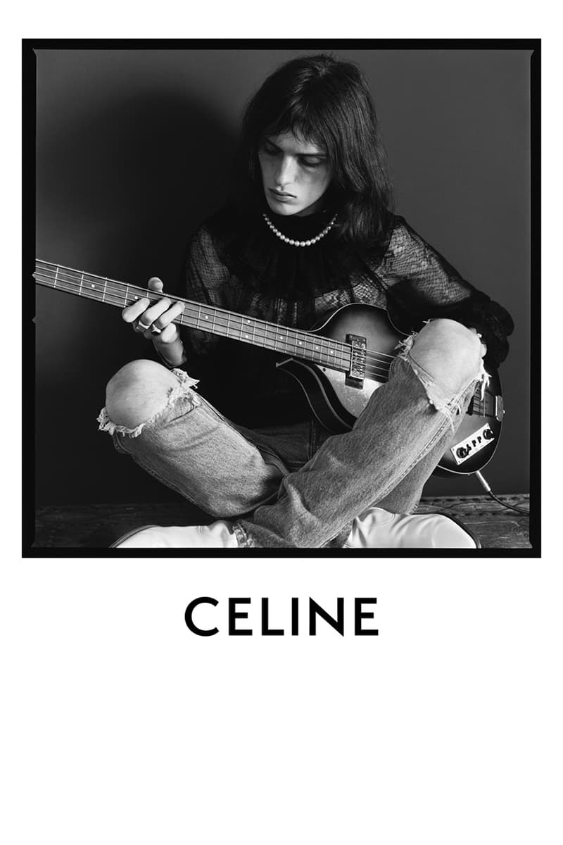 CELINE SS20 Menswear Collection Campaign spring summer 2020 hedi slimane the scarletts ryan turner