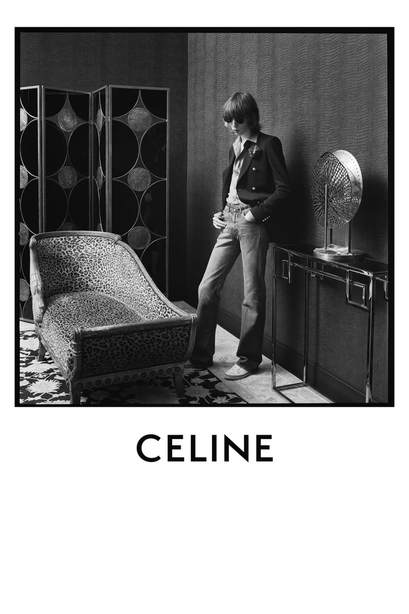 hedi slimane celine campaign