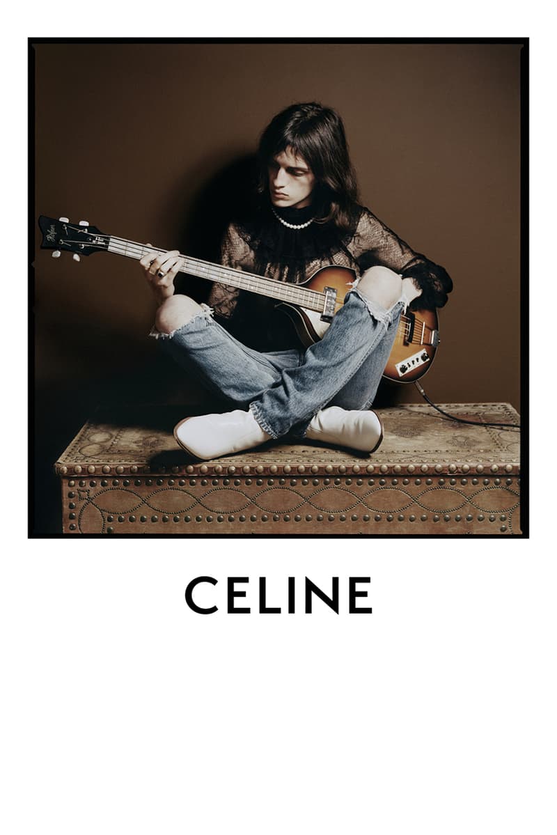 CELINE SS20 Menswear Collection Campaign spring summer 2020 hedi slimane the scarletts ryan turner