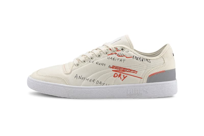 central saint martins school puma day zero collection capsule water shortage rs x3 ralph sampson low future rider 372711 372712 372713 01