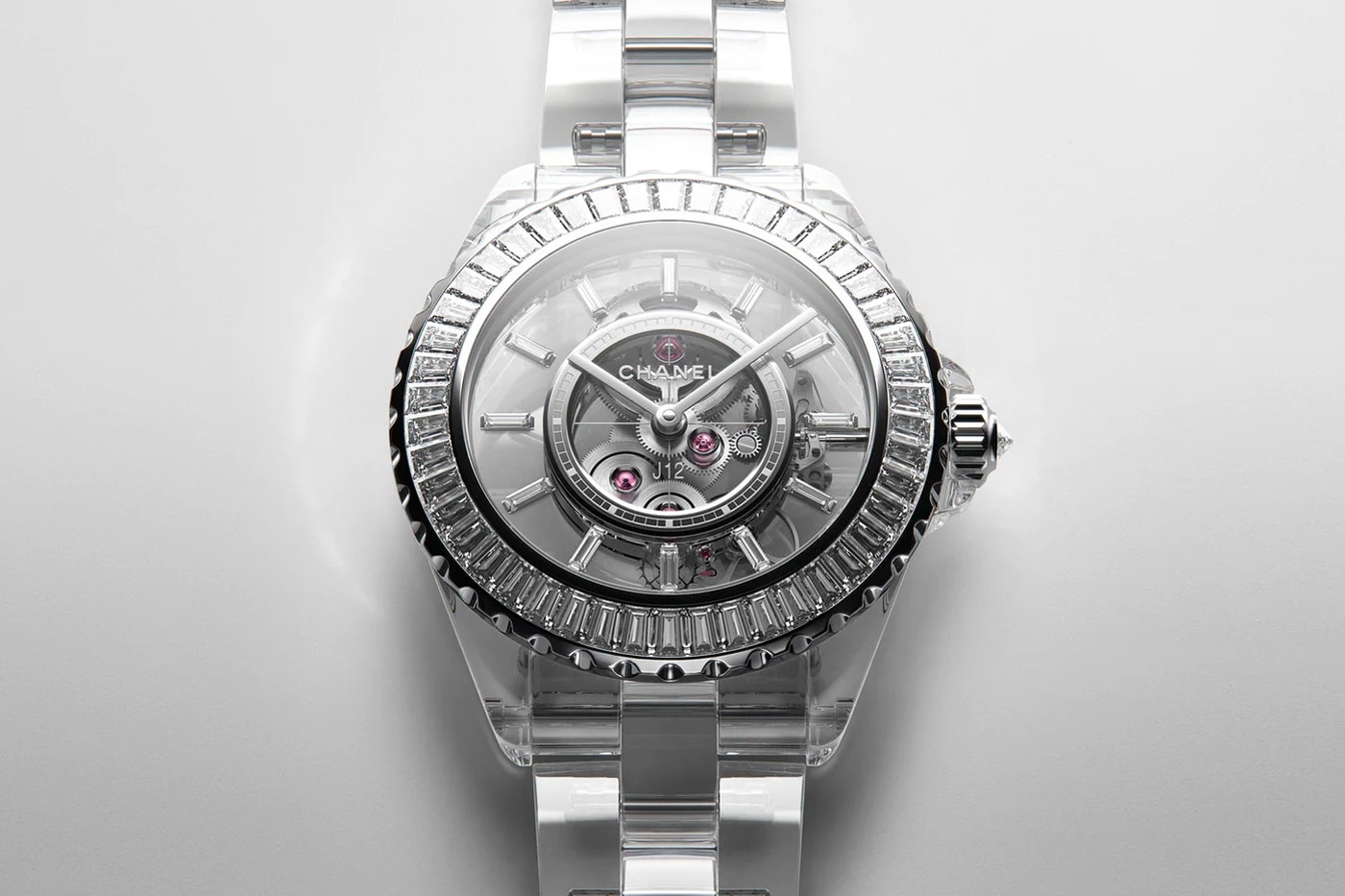 Chanel J12 X-Ray Watch News sapphire hodinkee watches swiss movement F P Journe diamonds baguettes 