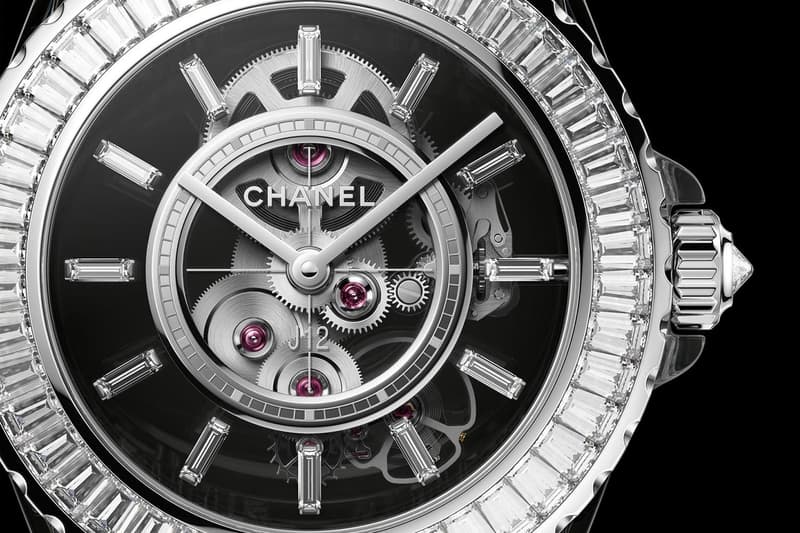 Chanel J12 X-Ray Watch News sapphire hodinkee watches swiss movement F P Journe diamonds baguettes