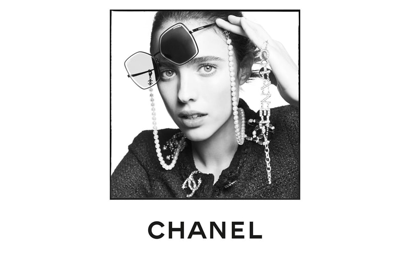 chanel spring summer 2020 eyewear campaign pharrell williams isabelle adjani margaret qualley sebastien tellier angele