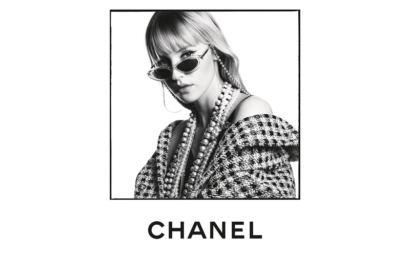 chanel spring summer 2020 eyewear campaign pharrell williams isabelle adjani margaret qualley sebastien tellier angele