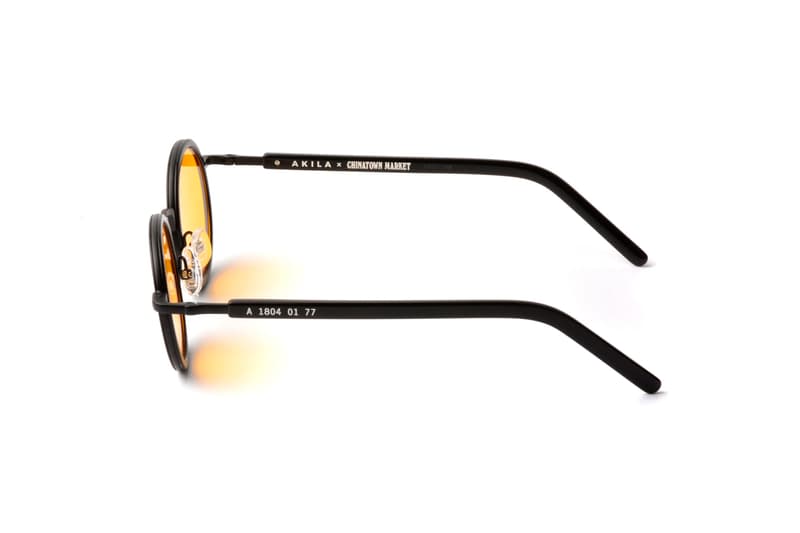 Chinatown Market x AKILA Ethos Sunglasses Release Info smiley face Ethos A 1804 drop date price A 1804 01 02” and “A 1804 01 77” ctm