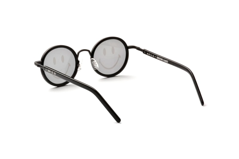 Chinatown Market x AKILA Ethos Sunglasses Release Info smiley face Ethos A 1804 drop date price A 1804 01 02” and “A 1804 01 77” ctm