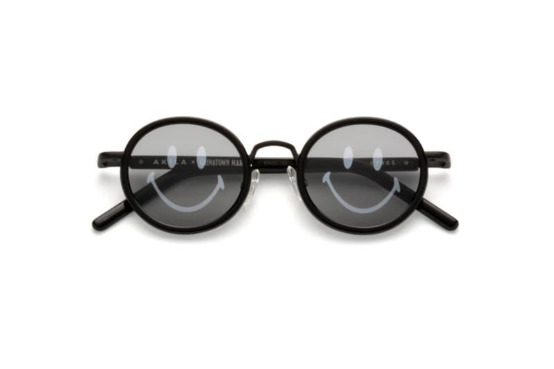 Chinatown Market x AKILA Ethos Sunglasses Release Info smiley face Ethos A 1804 drop date price A 1804 01 02” and “A 1804 01 77” ctm
