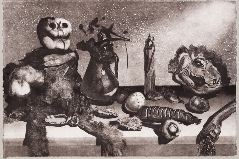 Christian Rex van Minnen "West Cliff" Exhibition Ross+Kramer Gallery Monotype Etching