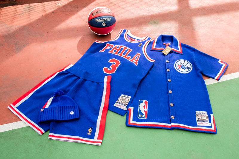 CLOT x Mitchell & Ness Allen Iverson 76ers Kevin Durant Sonics Capsule Collection Collaboration Release Information Drop All-Star Weekend in Chicago Edison Chen Lookbooks