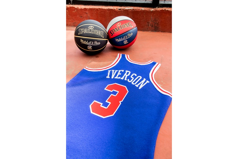 CLOT x Mitchell & Ness Allen Iverson 76ers Kevin Durant Sonics Capsule Collection Collaboration Release Information Drop All-Star Weekend in Chicago Edison Chen Lookbooks