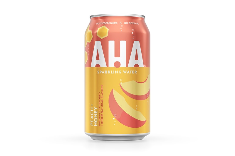 Coca-Cola AHA Flavored Seltzer Line Release Info Buy Price Where Apple Blueberry Cherry Orange Lime Lemon Peach Strawberry Ginger Pomegranate grapefruit cucumber honey watermelon citrus green tea black coffee