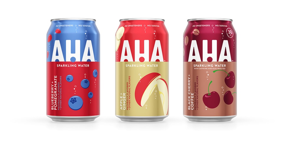 Coca Cola Launches Aha Flavored Seltzer Line Hypebeast
