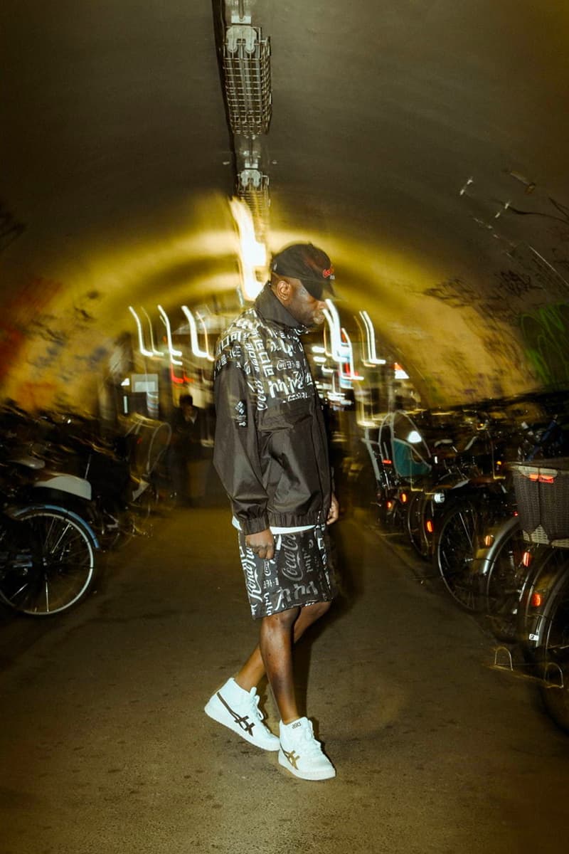 Coca Cola Columbia atmos LAB spring summer 2020 Capsule lookbook menswear collection streetwear beverage outdoor mountaineering trekking tokyo japan japanese jackets t shirts