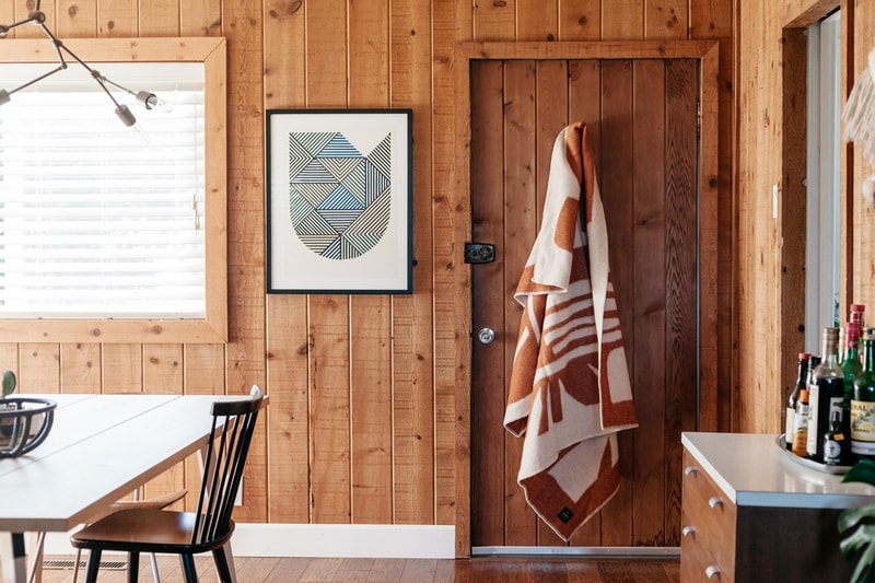 Norden x Cody Hudson 'Enlightenment' Blanket Custom Jacquard Cotton Wool Terracotta Black SWISH Projects