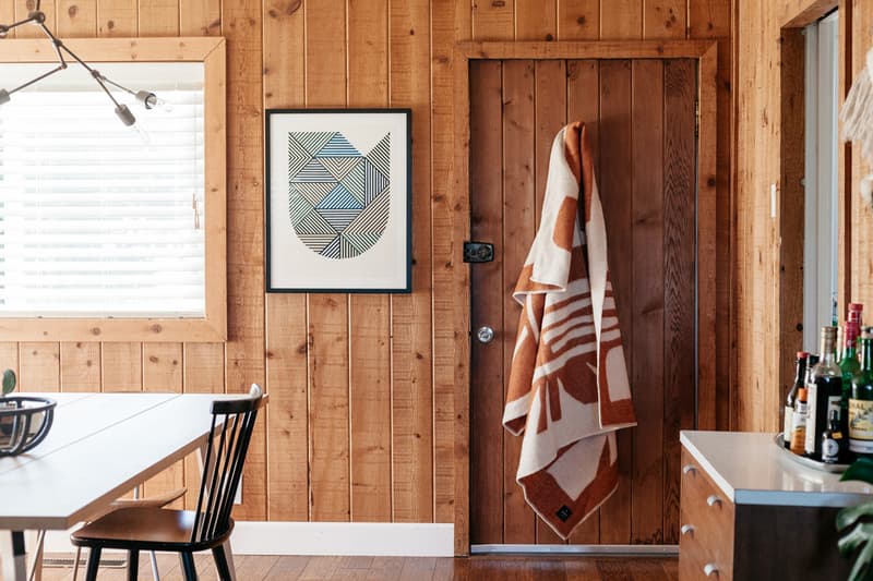 Norden x Cody Hudson 'Enlightenment' Blanket Custom Jacquard Cotton Wool Terracotta Black SWISH Projects