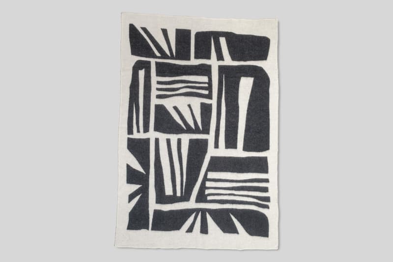 Norden x Cody Hudson 'Enlightenment' Blanket Custom Jacquard Cotton Wool Terracotta Black SWISH Projects
