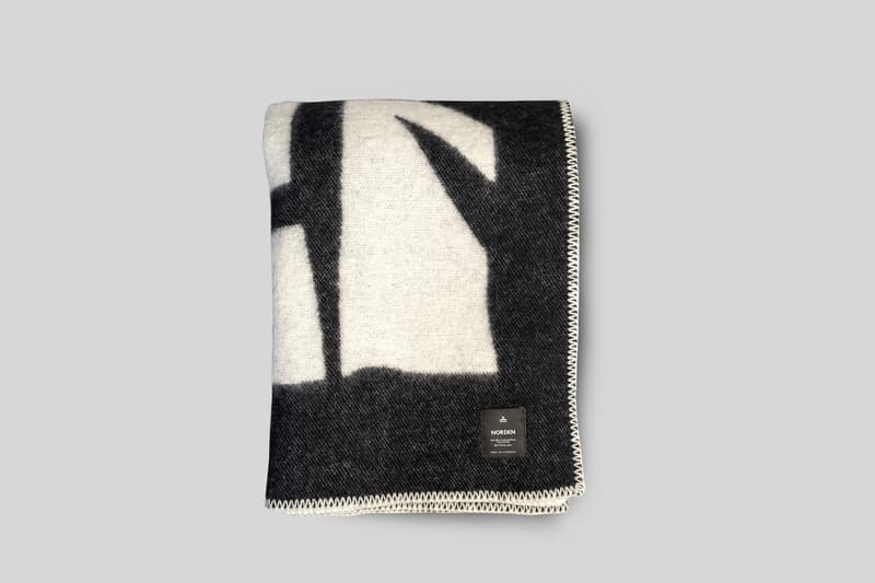 Norden x Cody Hudson 'Enlightenment' Blanket Custom Jacquard Cotton Wool Terracotta Black SWISH Projects