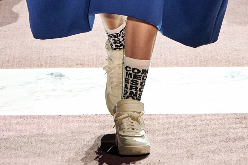 A First Look at COMME des GARÇONS x Nike's AF1 Mid Collab