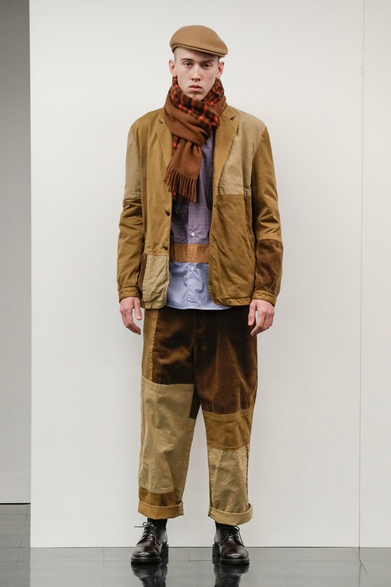 COMME des GARcONS HOMME Fall Winter 2020 lookbook collection multi panel deoncstruction british sartorial style menswear streetwear rei kawakubo japanese japan designers