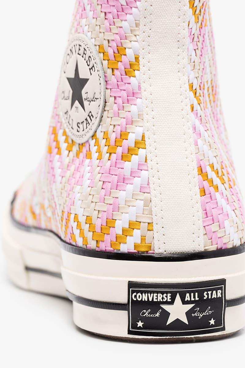 Pink Chuck Taylor Woven Sneakers |