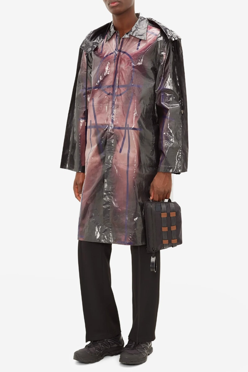 Craig Green Body Print Bonded Cotton Parka Spring Summer 2020 collection expression human form anatomical reversible designer jackets pants trousers nylon quilted conceptual