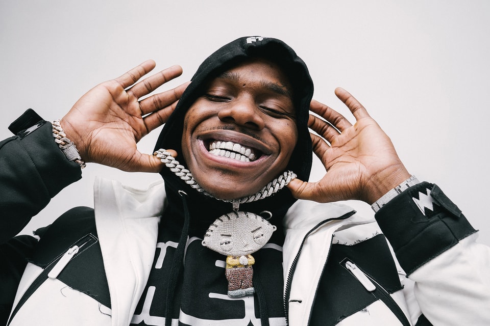 The blue jersey Charlotte worn by DaBaby in DaBaby - BOP on Broadway (Hip  Hop Music)