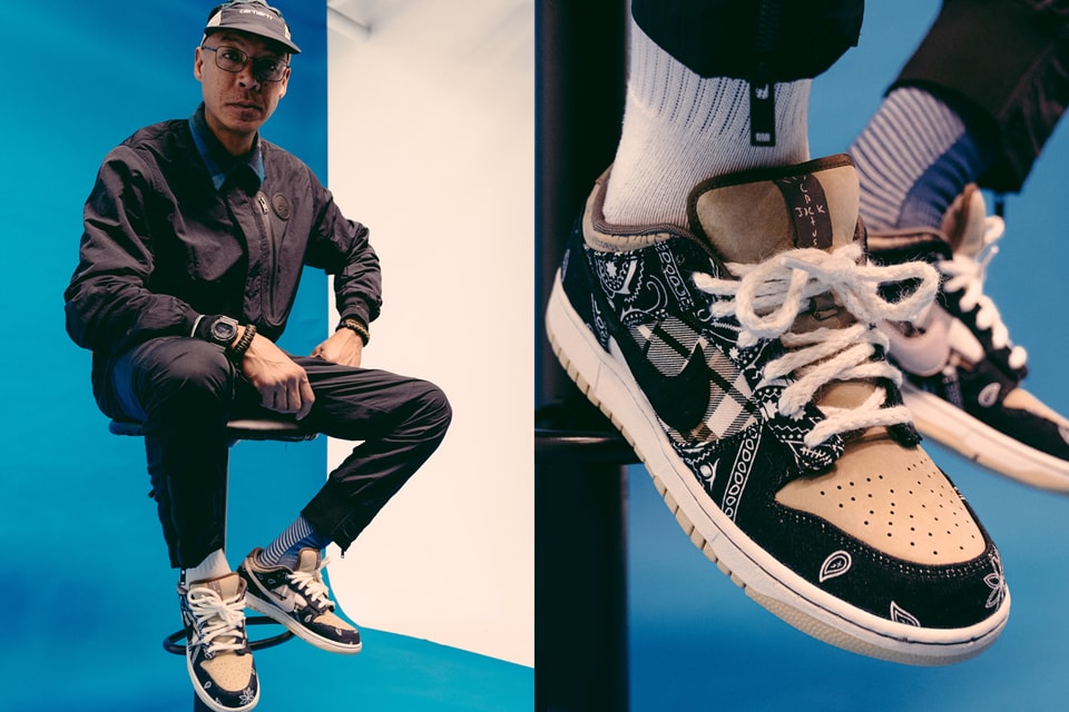 Danny Supa Unboxes Travis Scott S Nike Sb Dunk Low Hypebeast