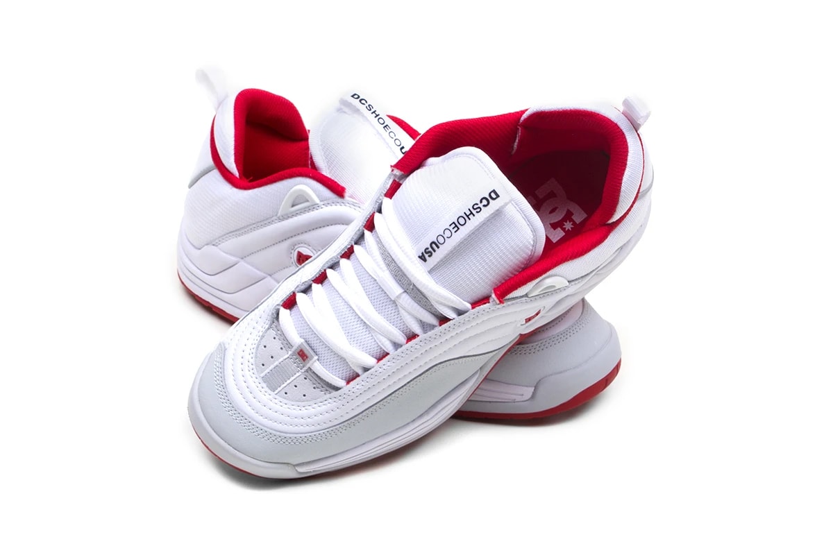 dc shoes love park josh kalis og stevie williams 1 white red skateboarding ADYS100621 release date info photos price