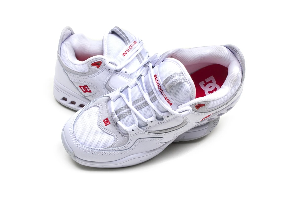 dc shoes love park josh kalis og stevie williams 1 white red skateboarding ADYS100621 release date info photos price