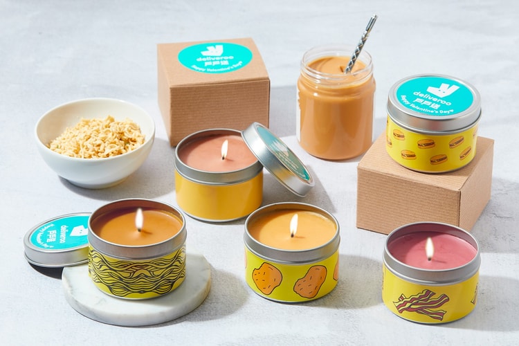 Deliveroo Is Giving Away Free Burger, Chicken Nuggets & Noodle Scented Candles for Valentine's Day
