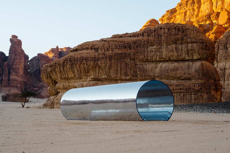 Desert X AlUla Site-Specific Installations Sculptures Trampolines Rocks Pyramids Structures Canyons Wood Glass Plastic Pallets