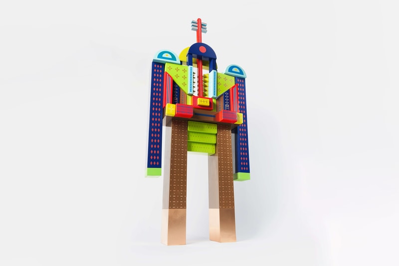 Design by Reborn 'Rise of the Vietnamese Robots' Project Saigon Vietnam Robots Window Grills Flying Machines Sculptures Wood 
