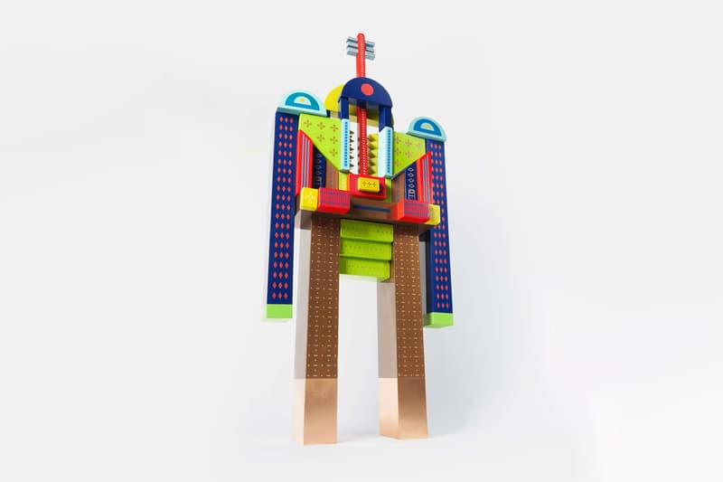 Design by Reborn 'Rise of the Vietnamese Robots' Project Saigon Vietnam Robots Window Grills Flying Machines Sculptures Wood