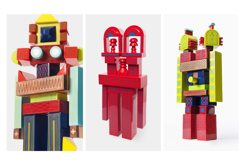 Design by Reborn 'Rise of the Vietnamese Robots' Project Saigon Vietnam Robots Window Grills Flying Machines Sculptures Wood 