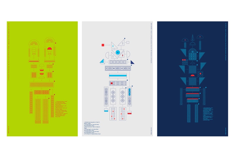 Design by Reborn 'Rise of the Vietnamese Robots' Project Saigon Vietnam Robots Window Grills Flying Machines Sculptures Wood 