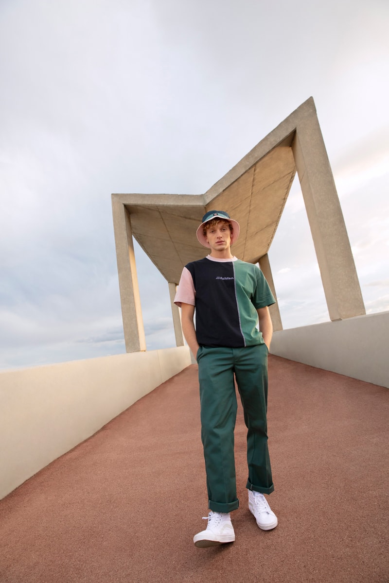 Dickies Life Spring/Summer 2020 Lookbook Collection "Color Block" "All Over Print" "Custom Create" Hoodies Shorts Shirts Fleece Pullovers Bucket Hats Pants 