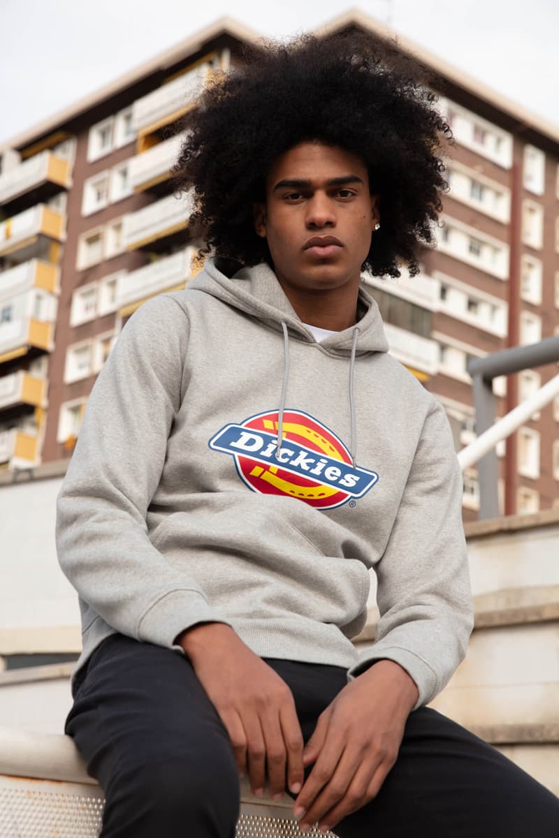 Dickies Life Spring/Summer 2020 Lookbook Collection "Color Block" "All Over Print" "Custom Create" Hoodies Shorts Shirts Fleece Pullovers Bucket Hats Pants